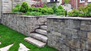 install retaining walls to prevent soil erosion