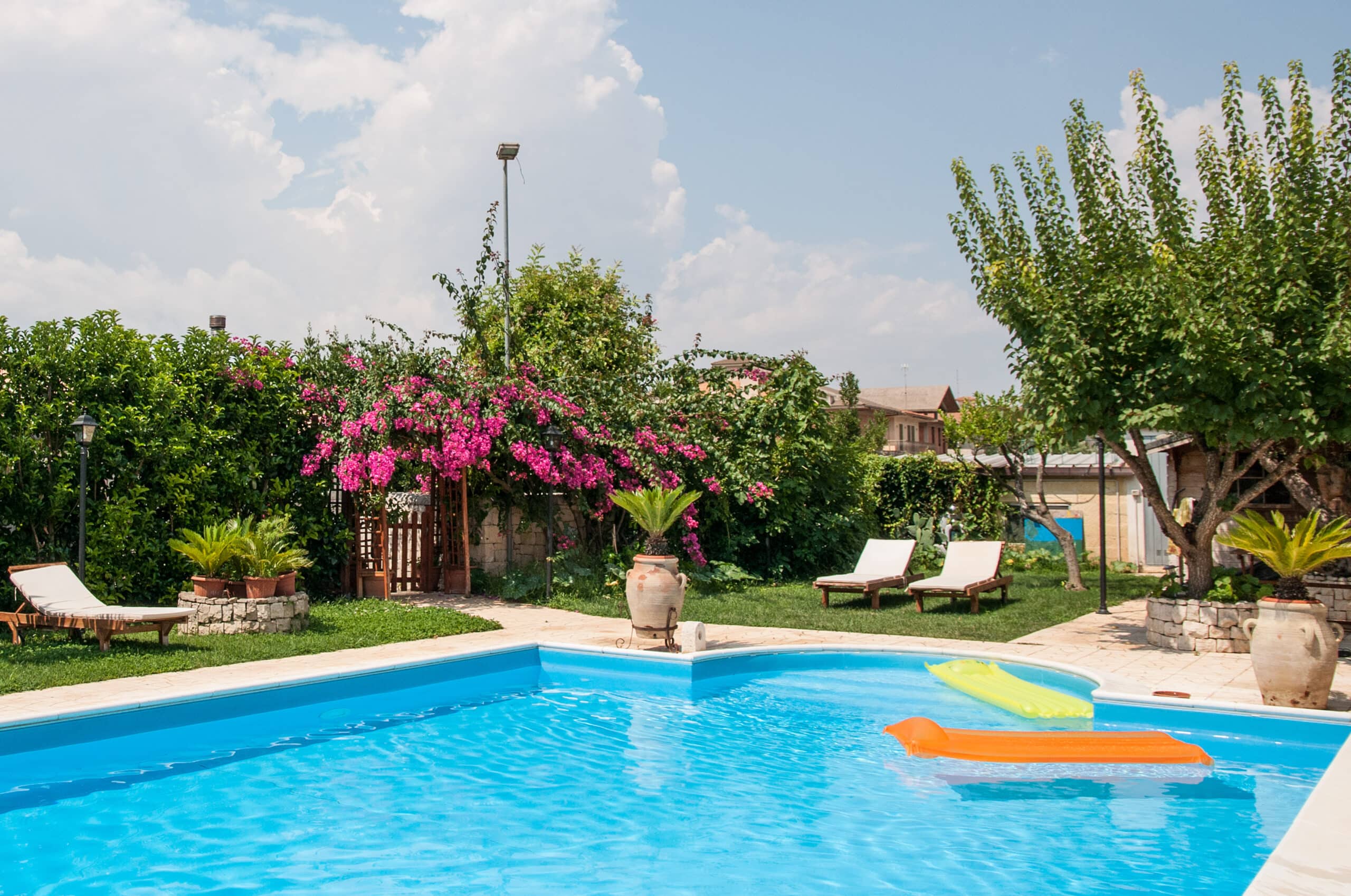 swimming pools are perfect for relaxation