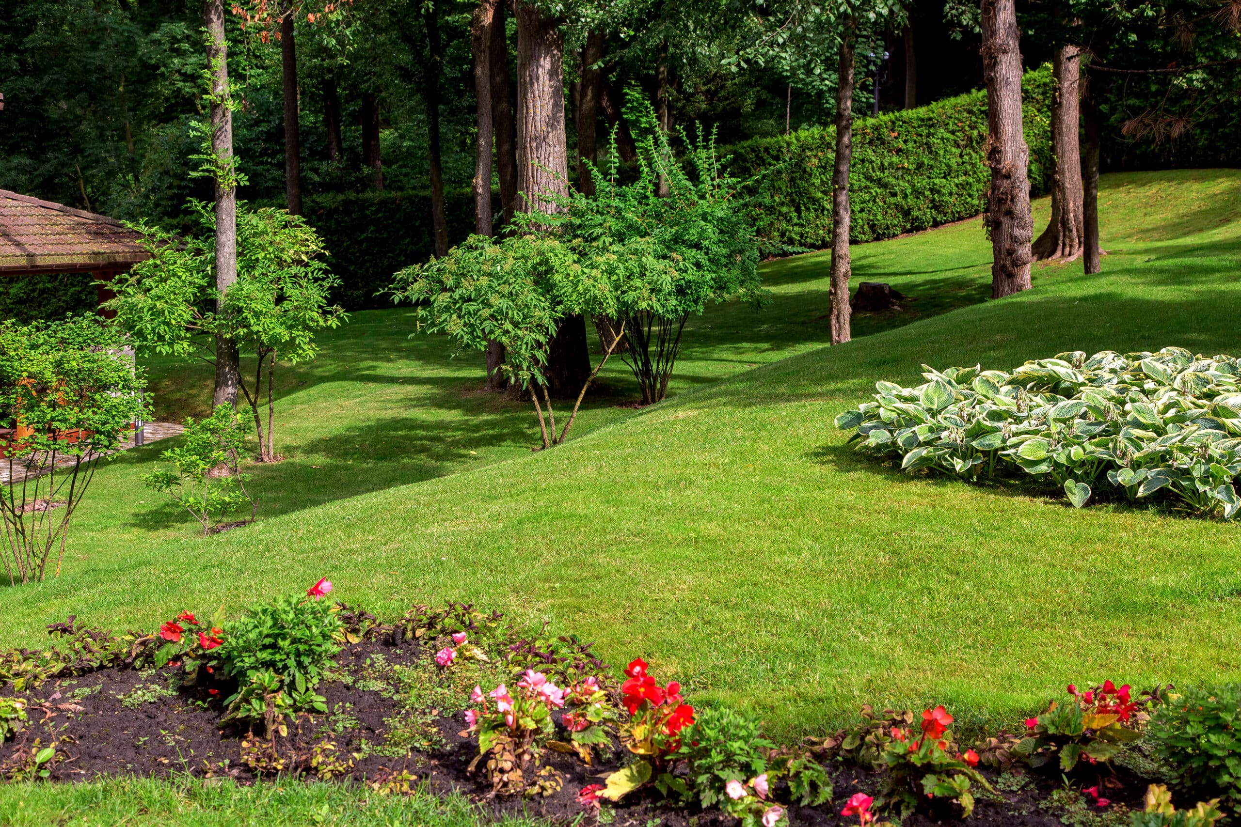 improve aesthetics with mulch installation