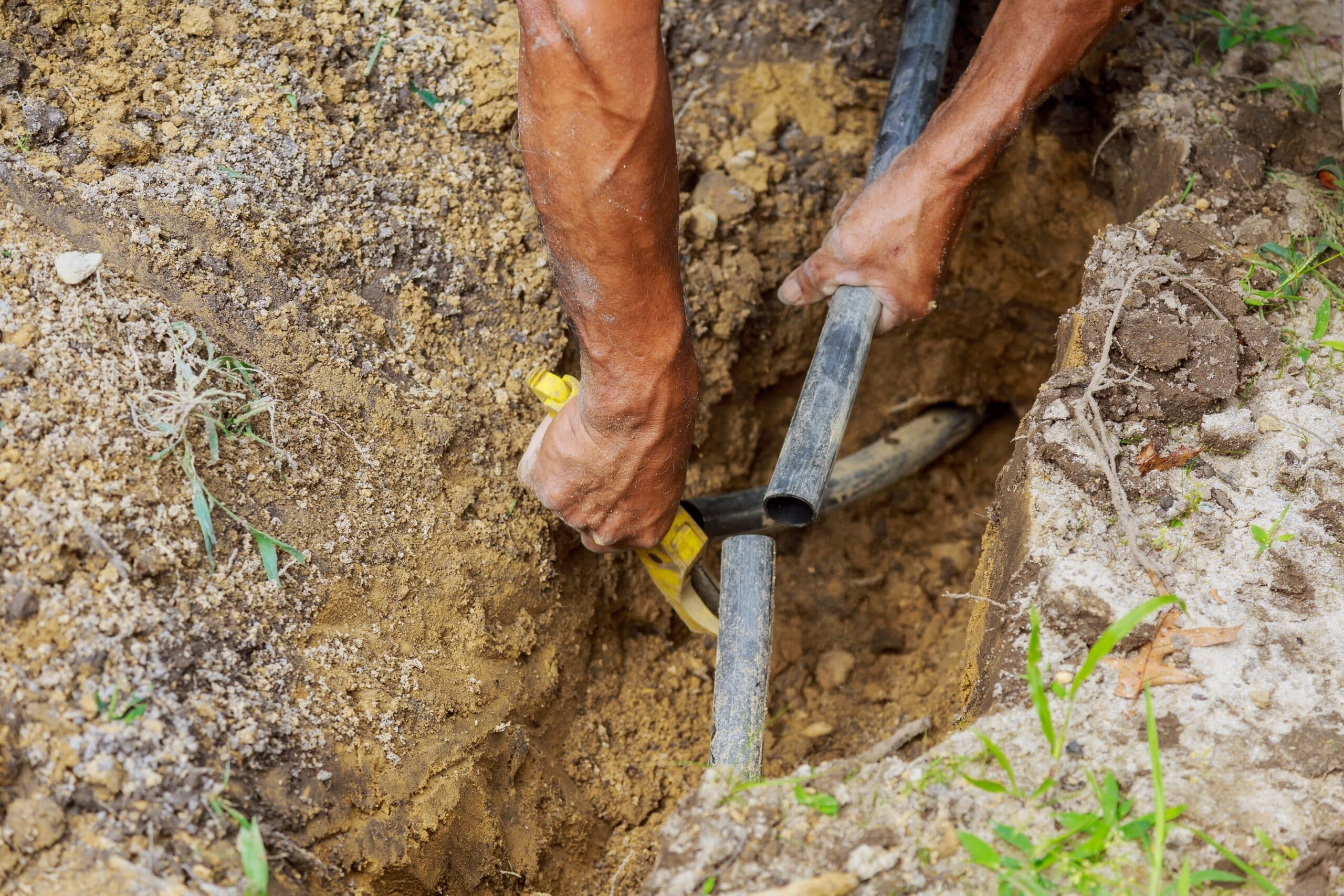 unclog your water lines with our irrigation repair services 