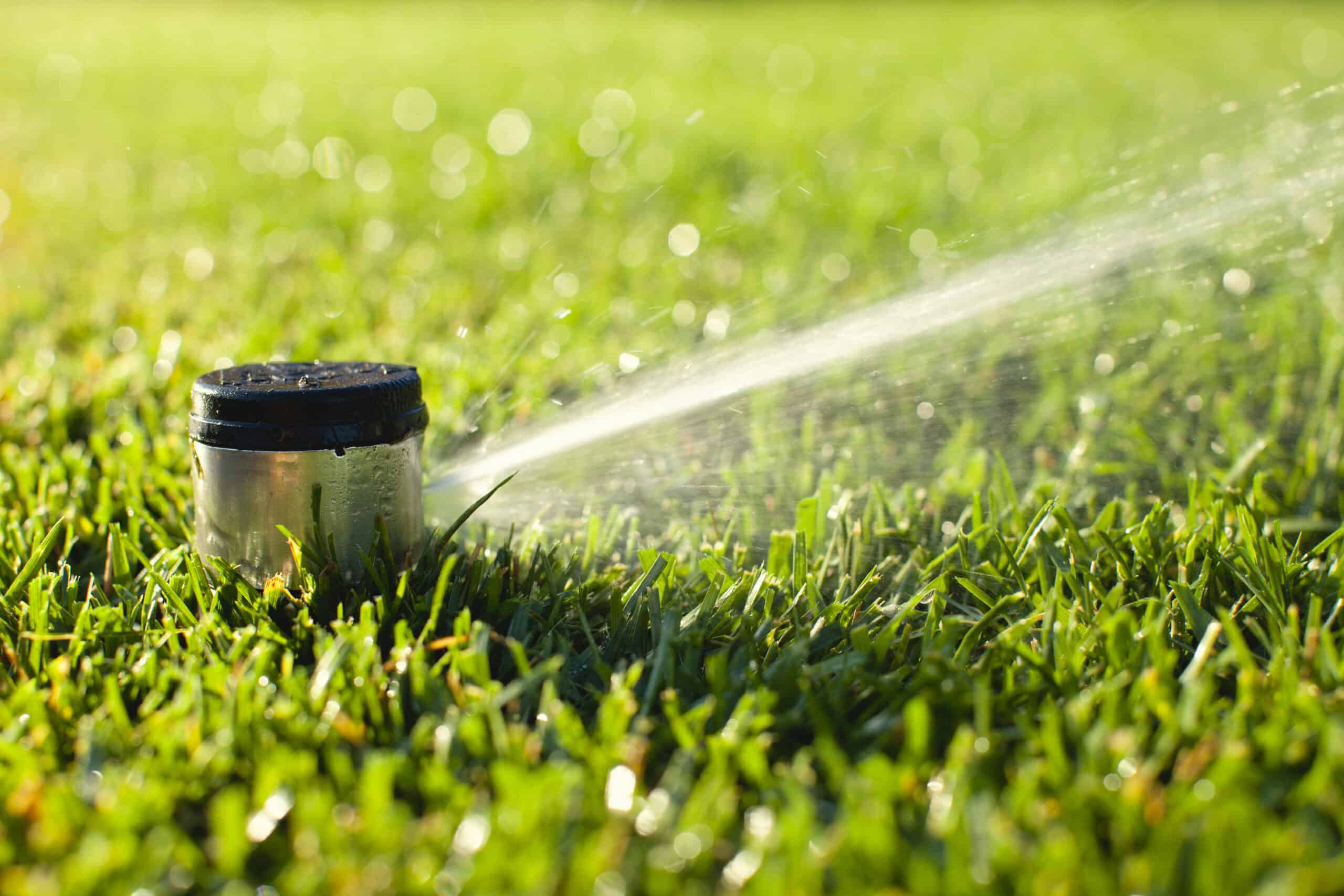 irrigation repair for sprinkler head leaks