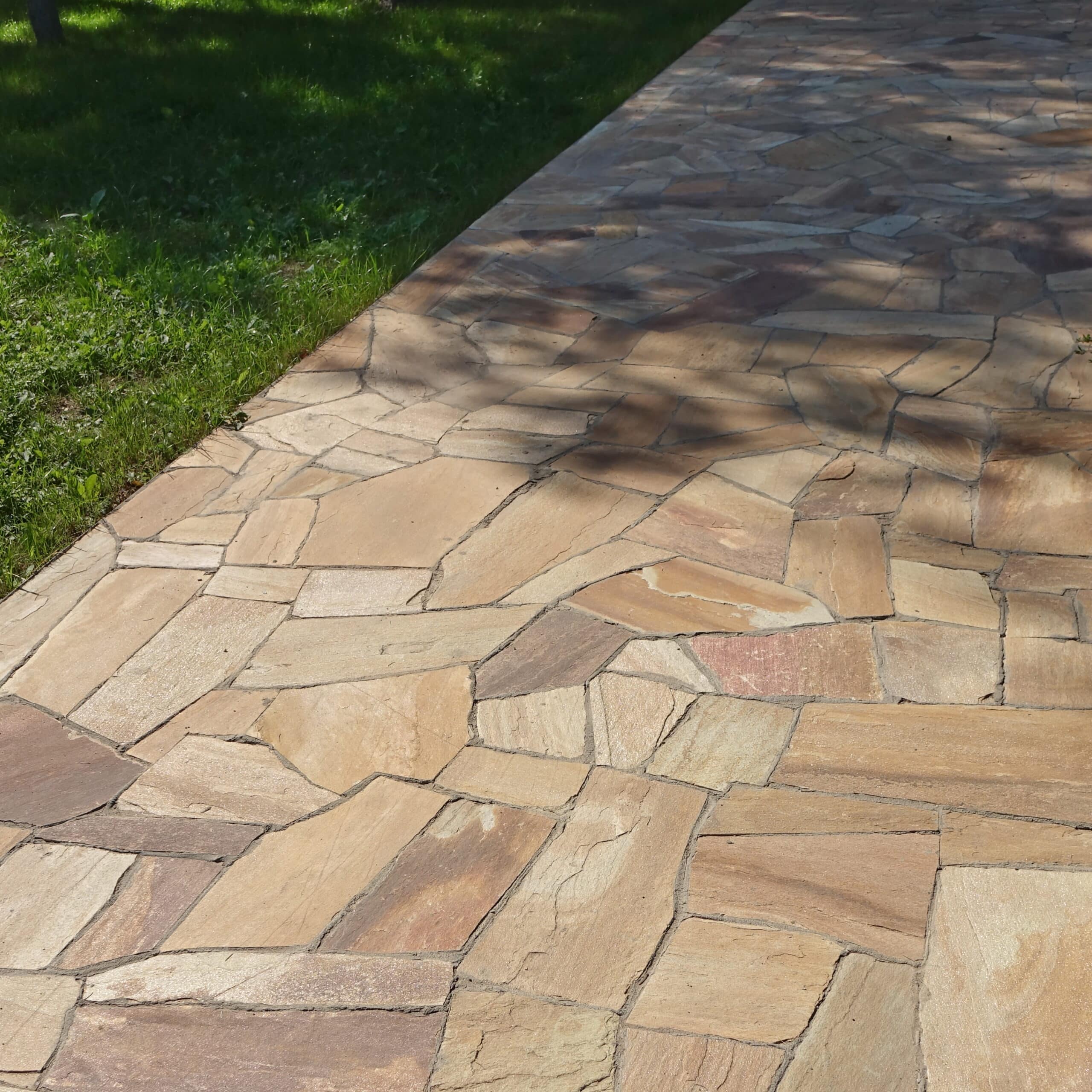 get customized designed paver stone walkways
